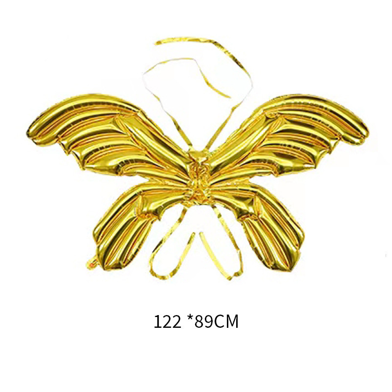 4 개의 날개 금 122cm