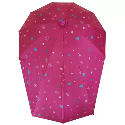 Elektromobil üçün ön şüşə çətiri (günlük) — protection, UV protection umbrella - snowflake-red-extended-vinyl-umbrella-single-umbrella-without-a-stand