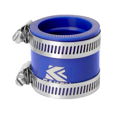 38mm carburetor connecting pipe Motorcycle Safety Supplies - blue