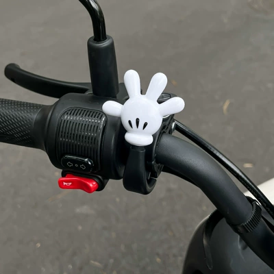 Cartoon Palm-Shaped Electric Vehicle Accessories Handlebar Round Hook Multifunctional Invisible Hook Foldable High Load-Bearing Easy to Install (Other Electric Vehicle Accessories) - one-palm