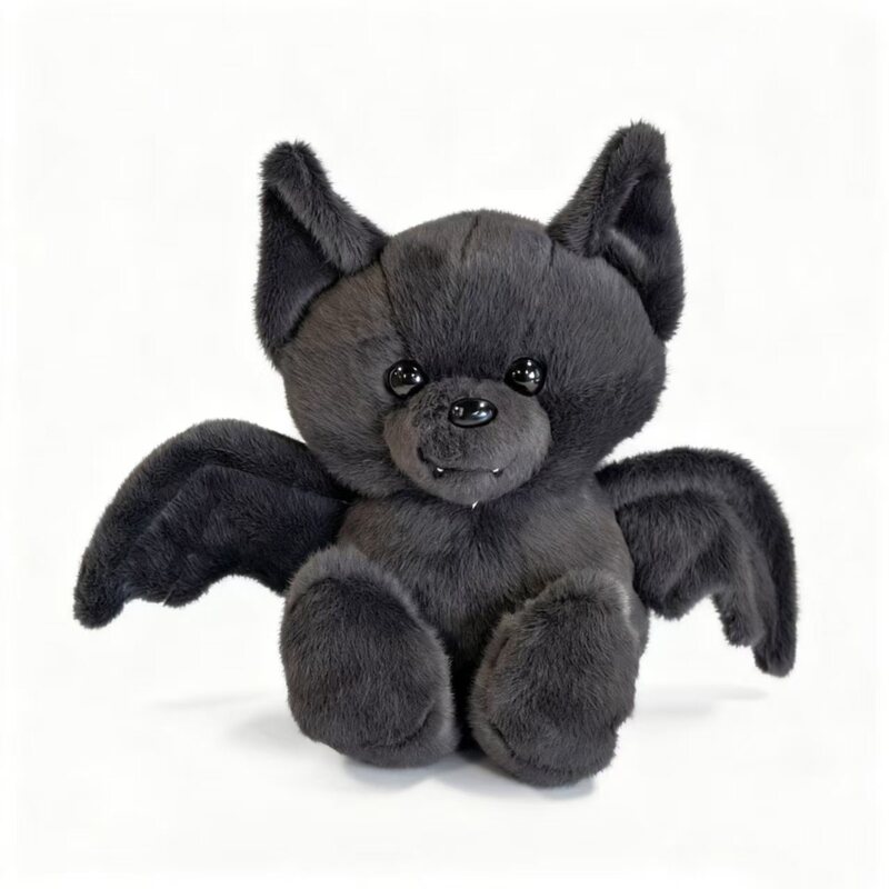 跨境新款万圣节Bat Stuffed Animal蝙蝠毛绒玩具熊娃娃公仔玩偶|undefined