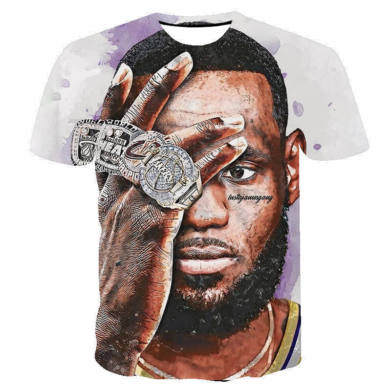 Little Emperor James L-Akers No. 6 T-Shirt 3D Full-Body Print T-Shirt Street Fashion Retro Street Style Little Emperor James L-Akers No. 6 T-Shirt 3D Full-Body Print T-Shirt Street Fashion Retro Street Style