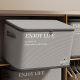 XH storage box with lock privacy storage box clothes clothes finishing box large capacity large folding thick storage basket
