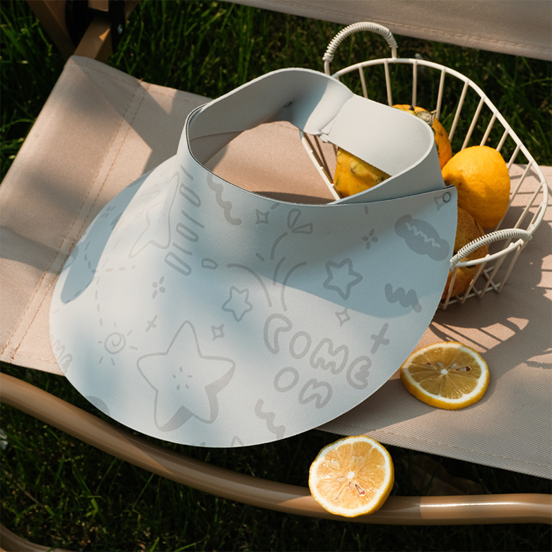 Sombrero de protección solar para niños Sombrero de verano al aire libre Sombrero de niña Sombrero de bebé Sombrero de techo vacío Deportes al aire libre Sombrero de niño