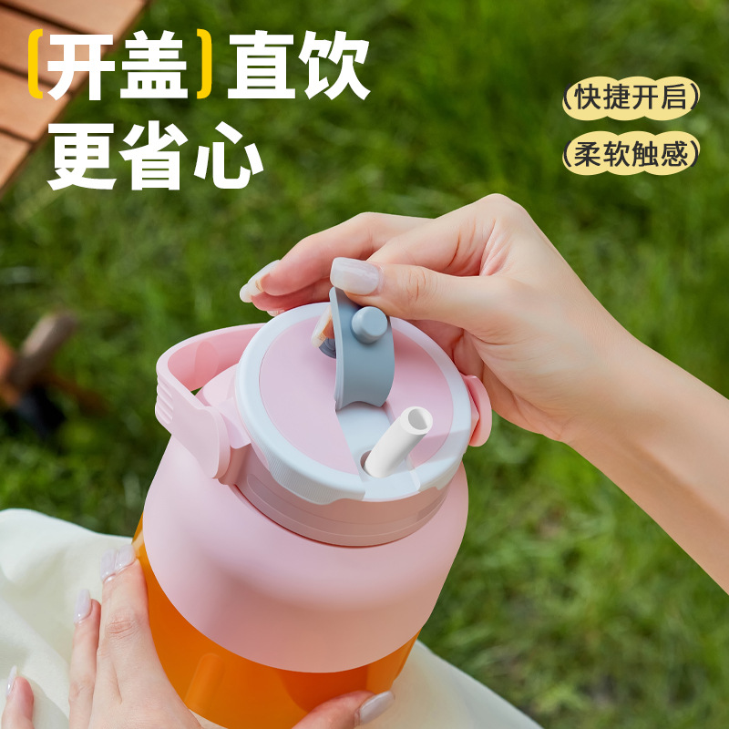 Máquina de exprimiento de jugo doméstico portátil automático de jugo de fruta fresca de gran capacidad frita taza de jugo barril personalizado