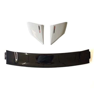 Fixed wind wing Rear Wing, Eighth Generation - white-on-both-sides-black-in-the-middle
