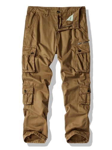 Cotton Cargo Pants Lightweight Cotton men's Casual Cargo Pants