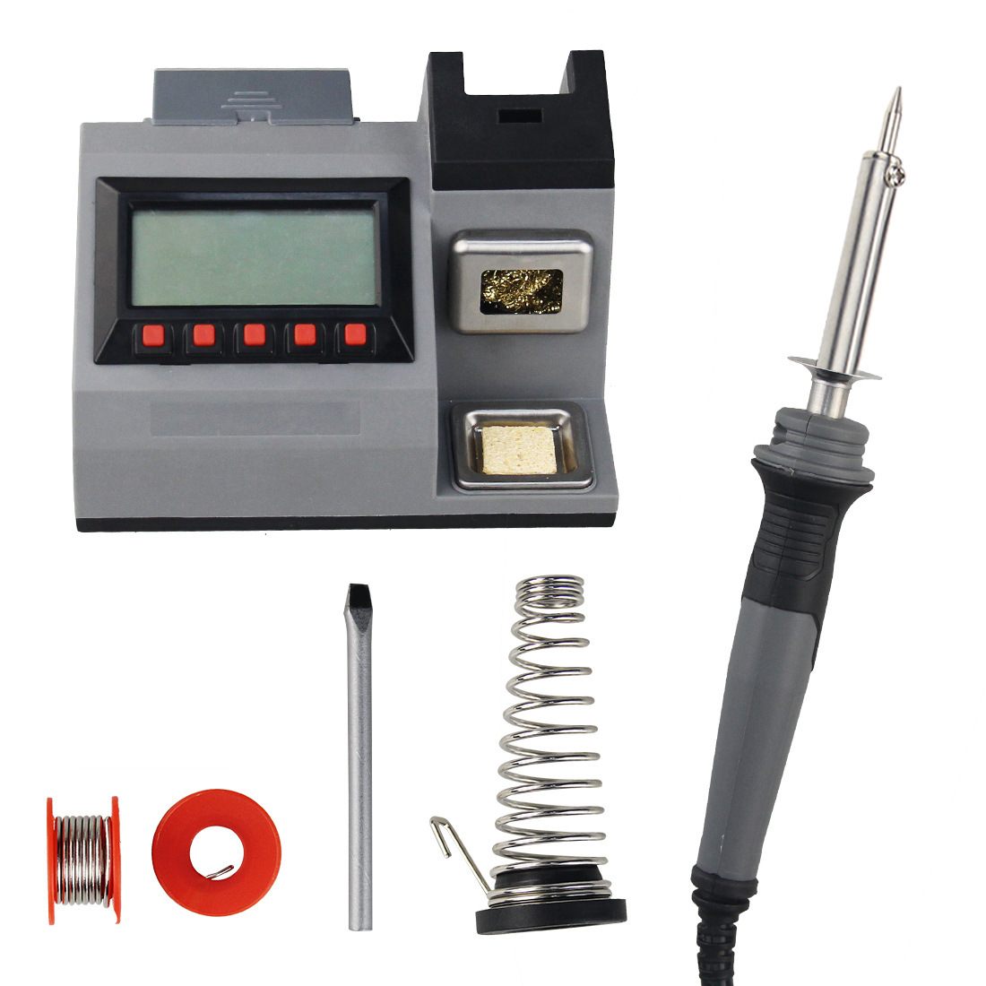 60W/48W液晶显示温度可调拆焊台 快速加热高质量数字烙铁焊台