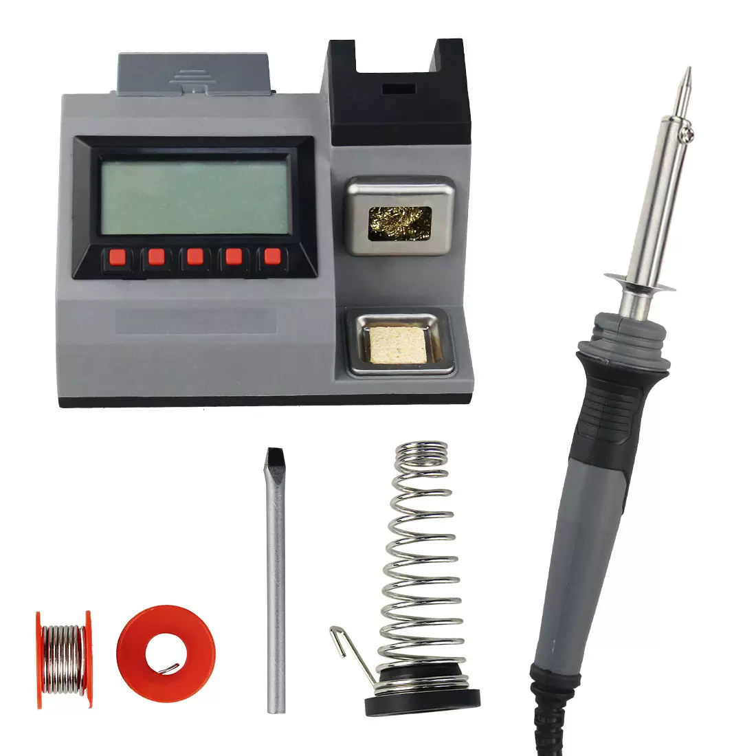 60W/48W液晶显示温度可调拆焊台 快速加热高质量数字烙铁焊台