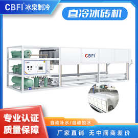 降温保鲜大冰块机器直冷块冰机日产10吨大型工业冰机器制冰机厂家