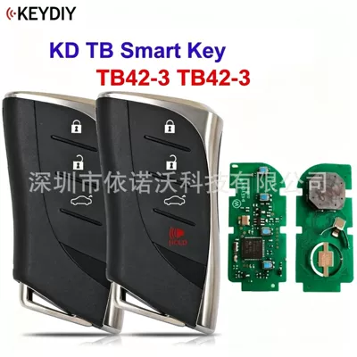 KEYDIY KD TB42-3 TB42-4 TB Remote Control Car Key Sub-Device Universal Overseas Version