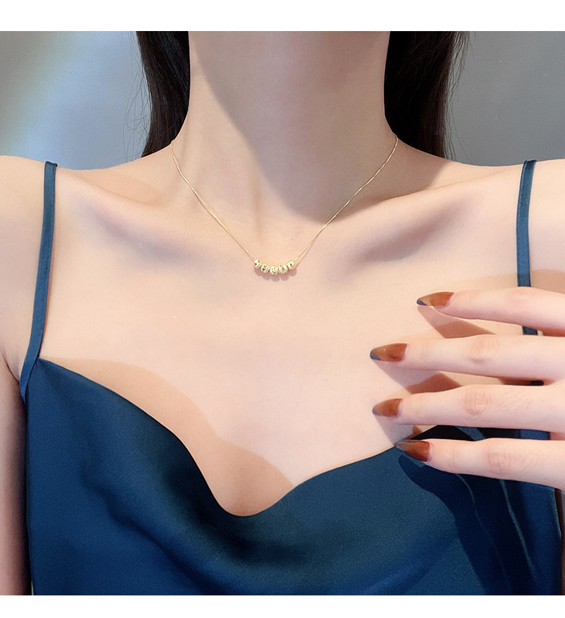 Simple Style Geometric Alloy Copper Necklace 1 Piece