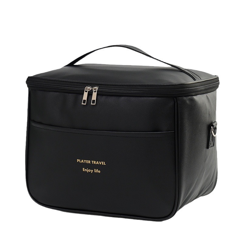 Nuevo paquete de picnic transfronterizo paquete de hielo paquete de aislamiento térmico al aire libre PU paquete de almuerzo impermeable con paquete de almuerzo de almuerzo de aluminio de inclinación