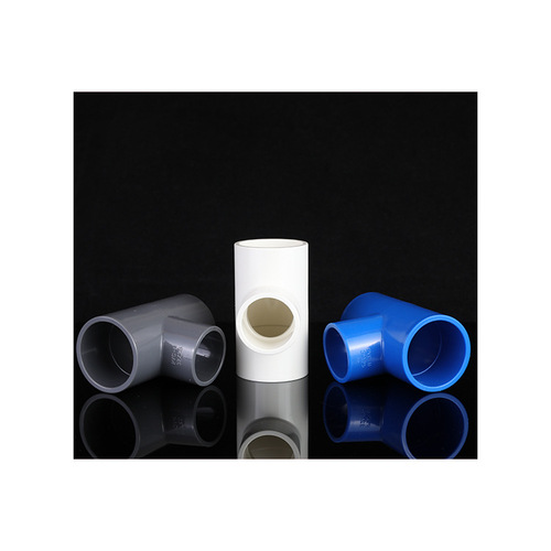 PVC water supply tee equal diameter flat tee irrigation thickened plastic furniture water pipe joints pipe fittings wholesale