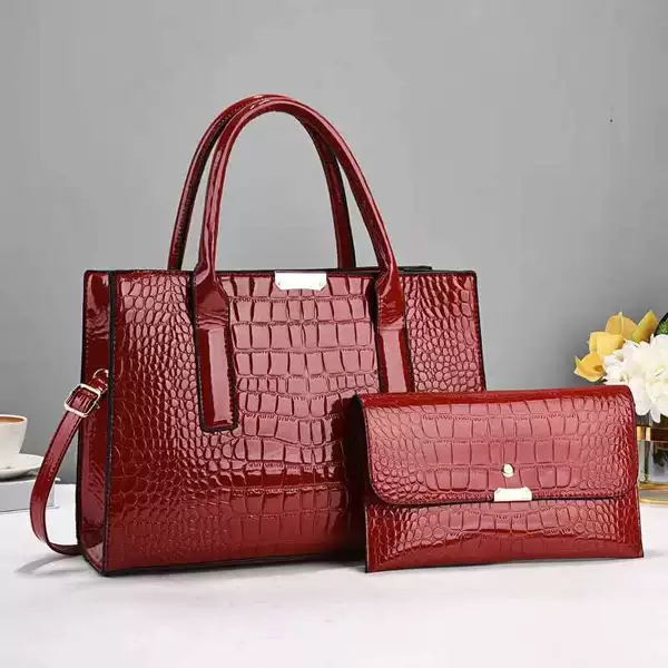 New Arrival Mother and Mother Stone Pattern Fashionable Women's Bag High-Level Cross-Border Large Capacity Shoulder Bag Crossbody Bag Handbag