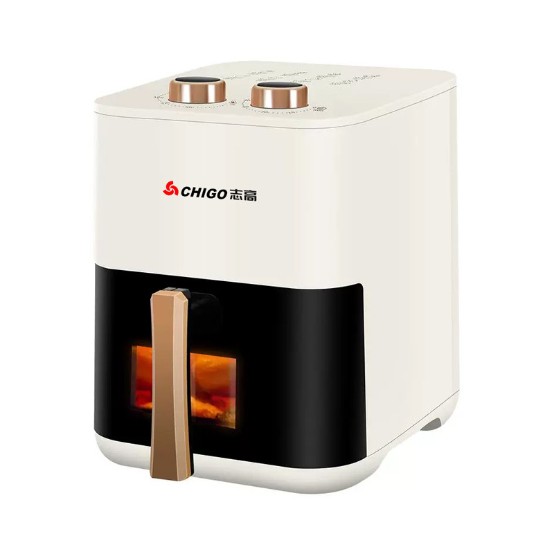 Chigo エアフライヤー 新型家庭用大容量 ワンクリック全自動 オイルフリー多機能オーブン スマート電気オーブン|undefined