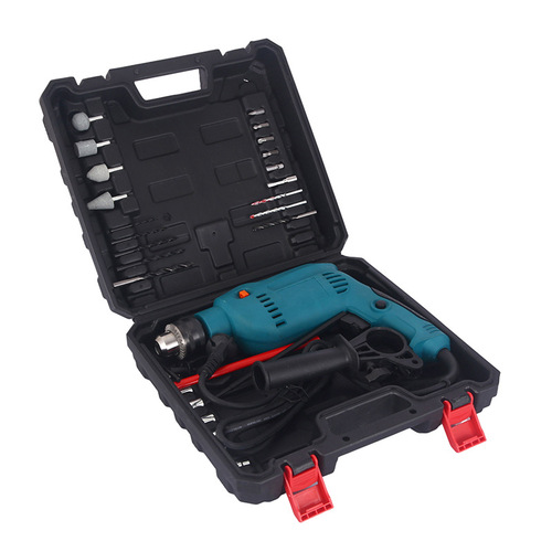 Multifunctional Hand Drill Set of 28 Pieces, Hammer Drill, Electric Drill, Cross-Border Foreign Trade Drill Tool Set, Direct Factory Supply, Wholesale