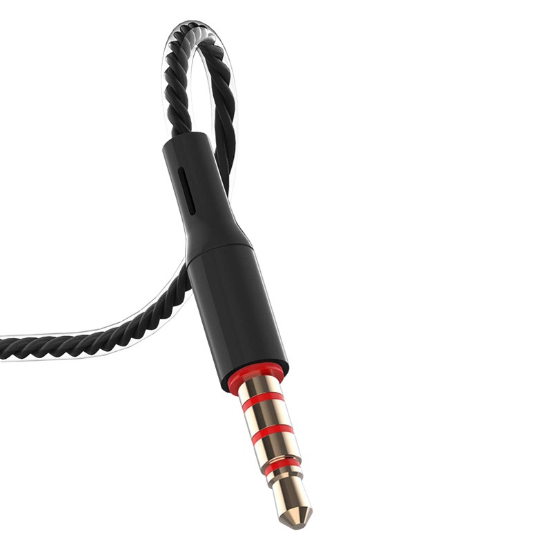 Auriculares con cable 3,5 agujero redondo universal macaron color teléfono móvil auriculares con control de cable con micrófono auriculares deportivos en la oreja