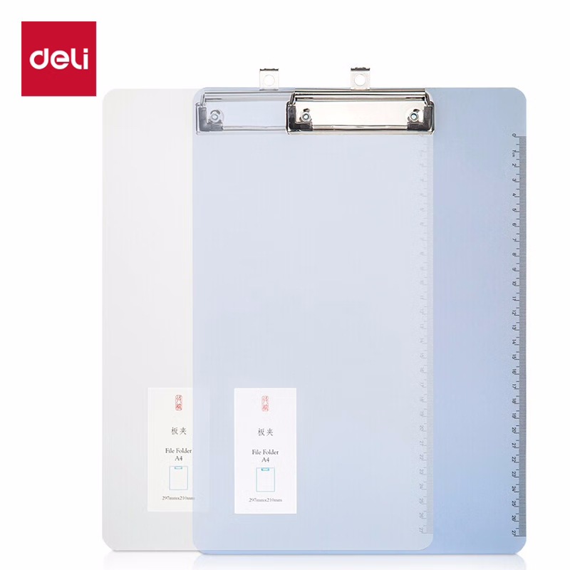 보드 클립 1개 - 혼합 색상/A4★【델리 72605】