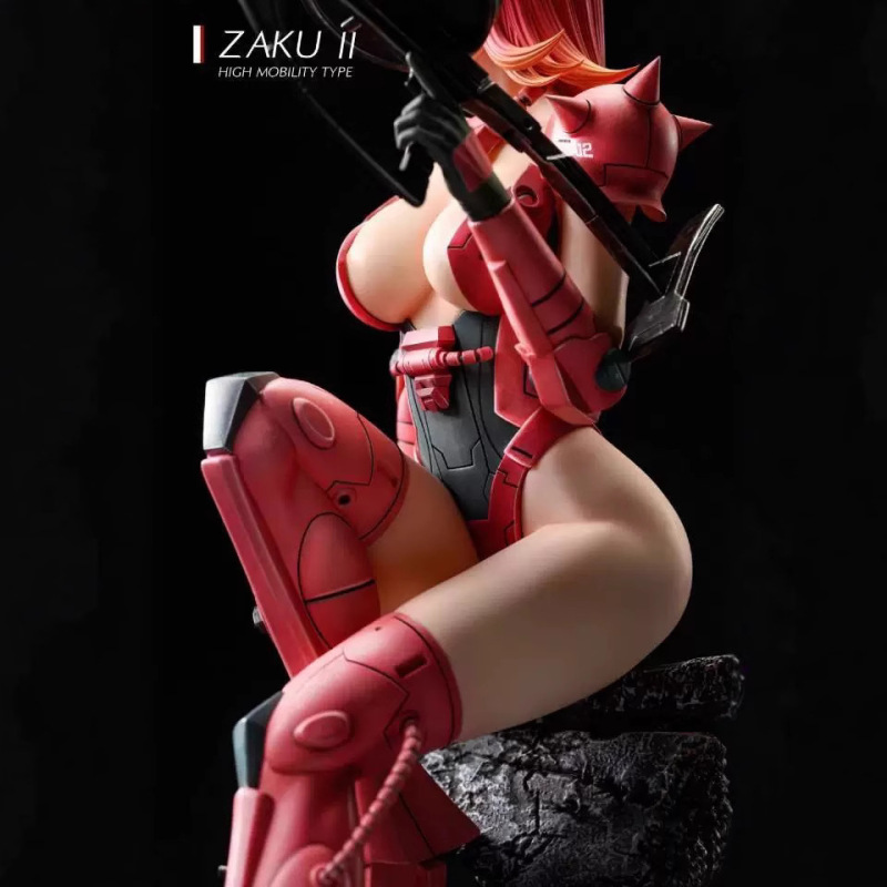 アニメ周辺二次元美少女像サクガールザク機少女ガンダム機少女フィギュアモデルギフト|undefined
