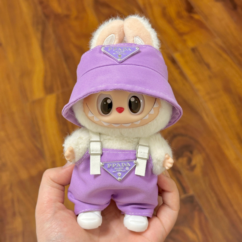仅衣服适用于17cm拉布布搪胶娃娃毛绒公仔等可穿衣服换装着替服装|undefined