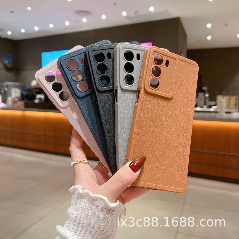For Samsung A33/53/73/03/13/23/10/71 1.5MM pupil eye photo frame frosted leather soft rubber case