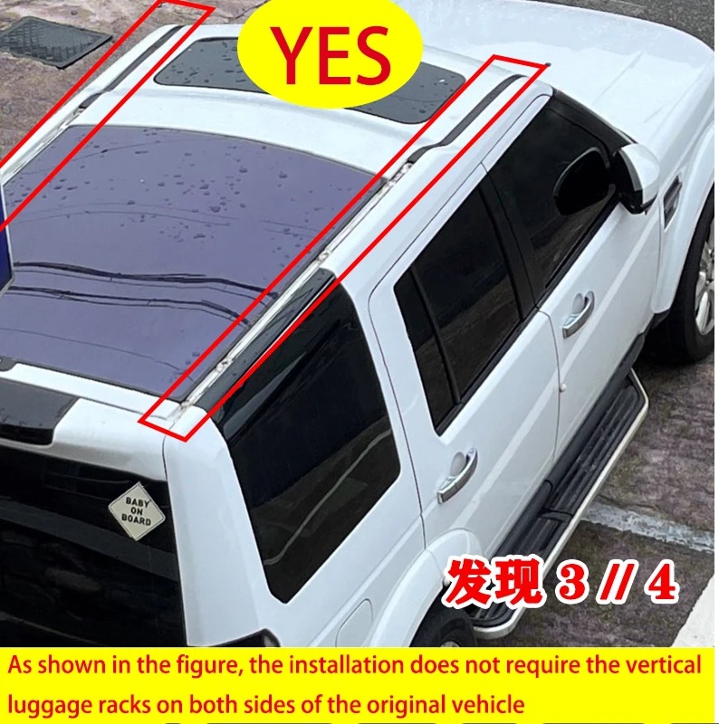 for LAND ROVER DISCOVERY 3/4 SUV 2004 - MAR 2017 NAKED ROOF