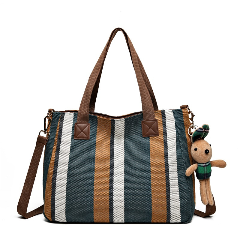 Mori estilo crossbody bolsa de lona de gran capacidad para las mujeres nueva moda diaria todo partido bolsa de hombro clase bolsa de viaje bolsa