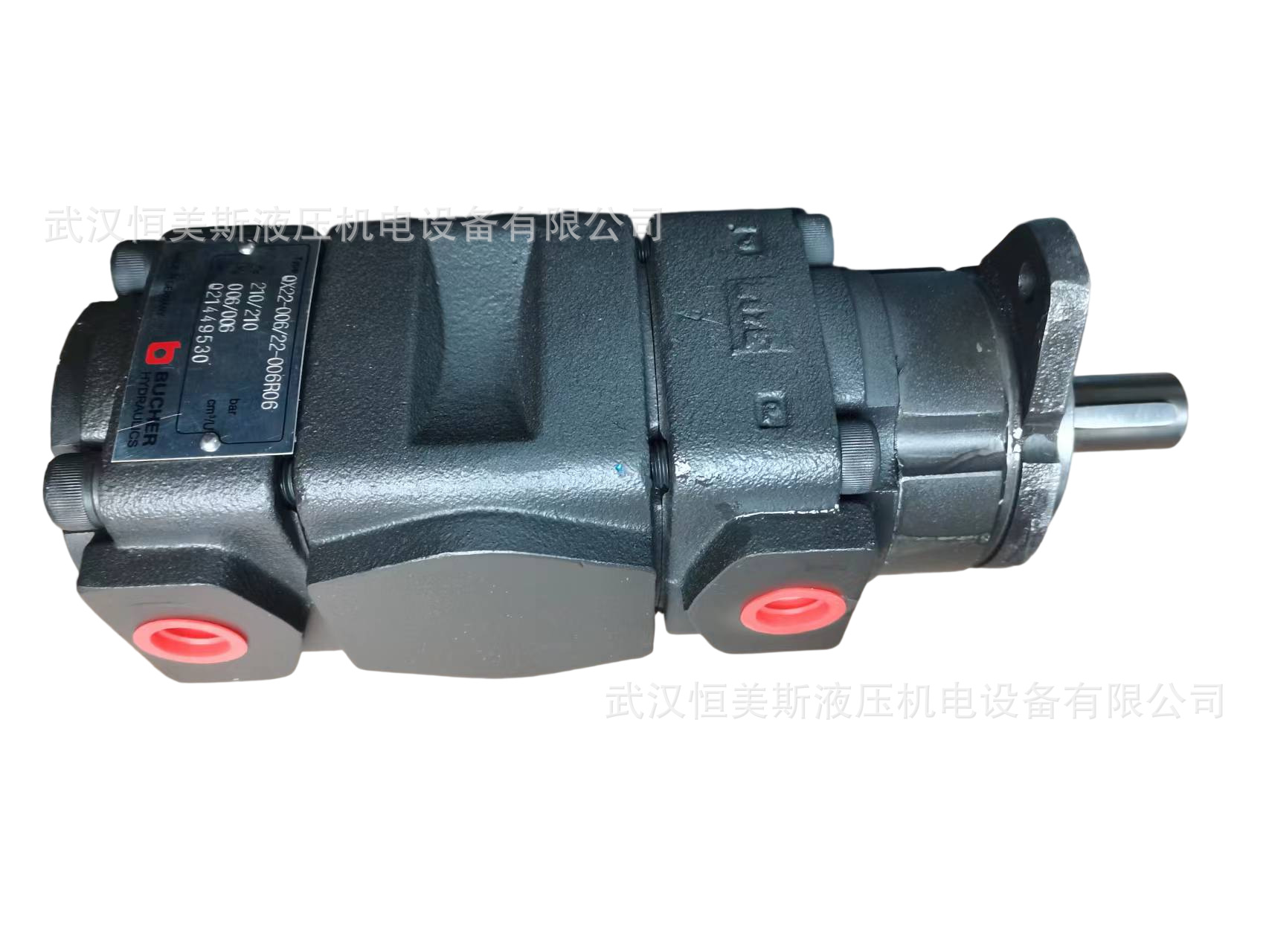 德国BUCHER布赫齿轮油泵QX41-050/43-020/23-005R119