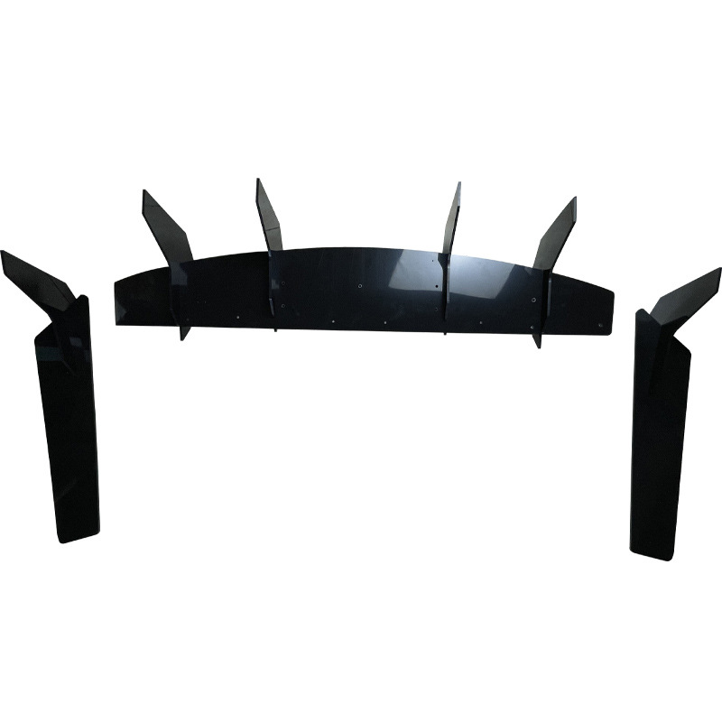 Suitable for Ford Mustang 7-generation Mustang Mustang23 rear spoiler rear lip air knife modification and punching
