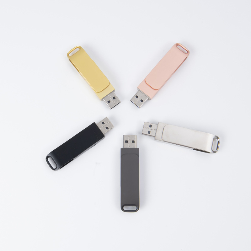 type-c 携帯電話とコンピュータ両用 USB フラッシュドライブ 16 グラムデュアルインターフェイス 64 グラムカスタマイズされたロゴ金属回転 32 グラム USB フラッシュドライブ卸売|undefined