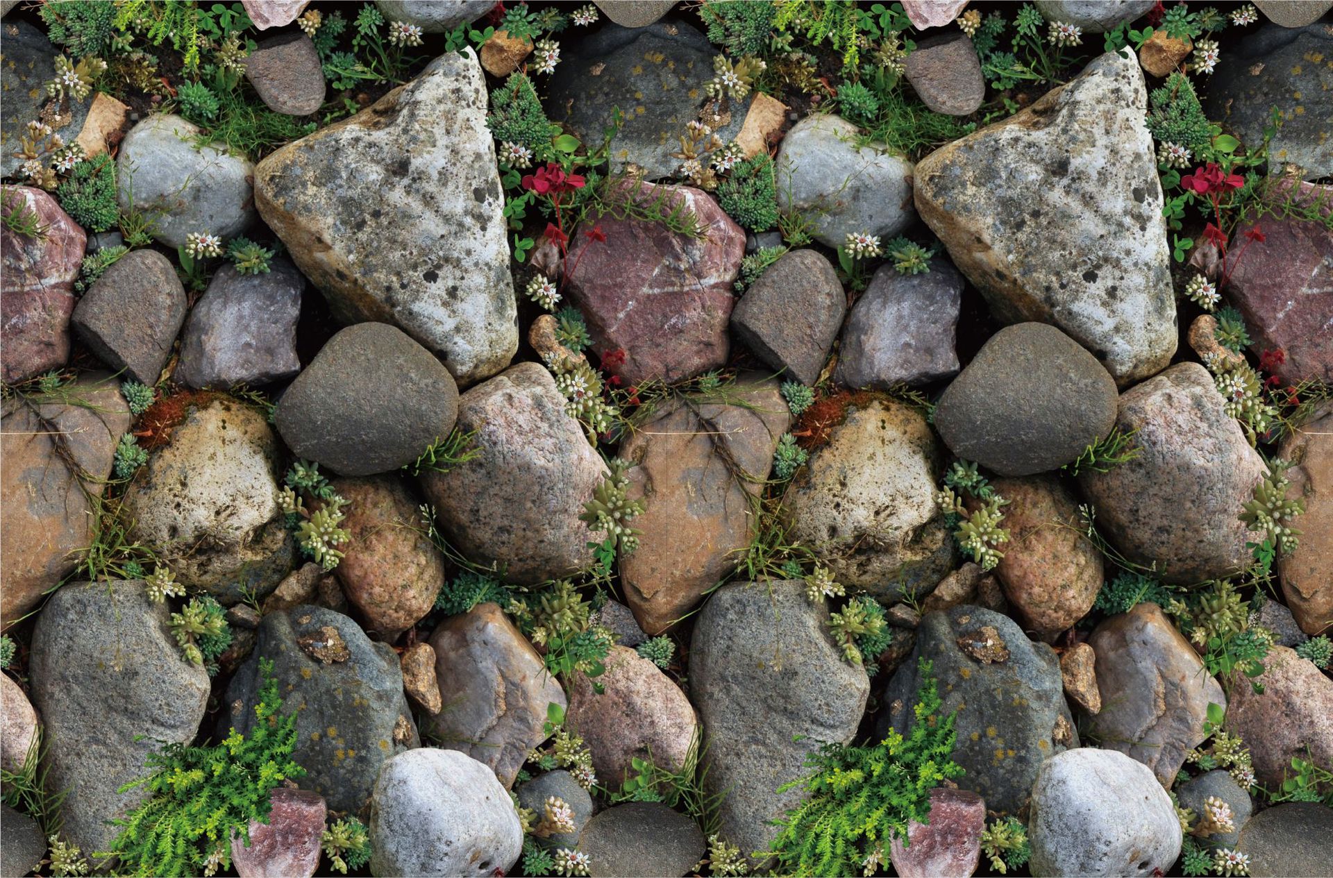 Brick Effect Moss Wall Stickers For Interior Decor Home Decor_voghion.com