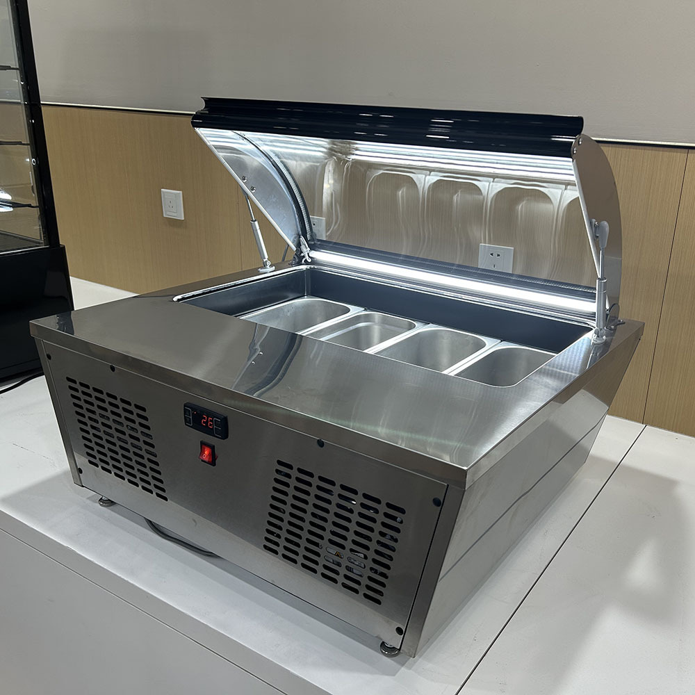 冰淇淋展示柜家用雪糕冰激凌小型冰柜保鲜冷冻台式冷柜迷你商用