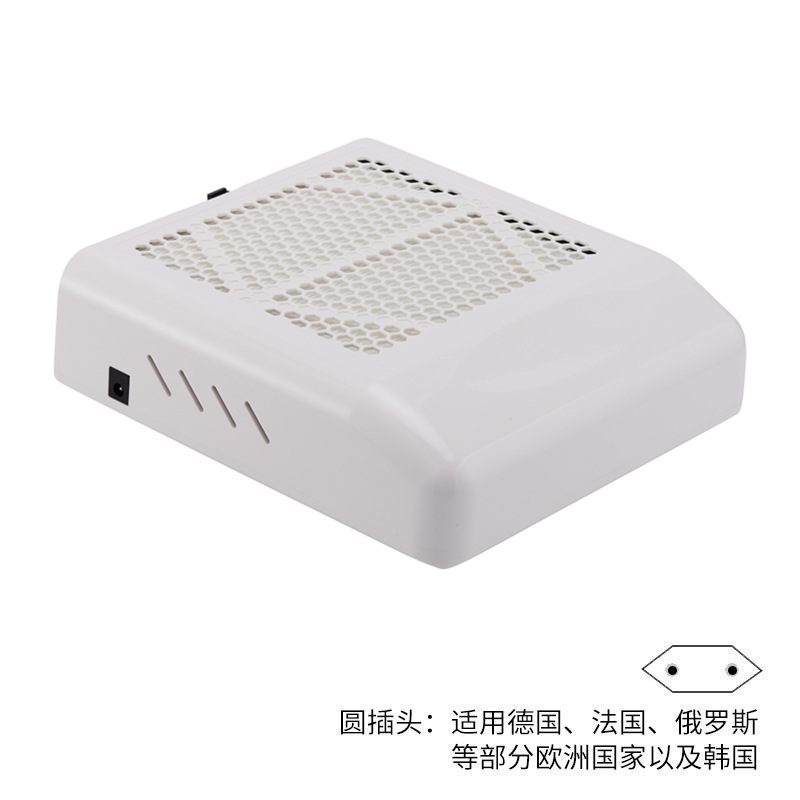 aspiradora de uñas transfronterizas de alta potencia japonesa 80W con filtro de polvo de uñas aspiradora de escritorio manicuras