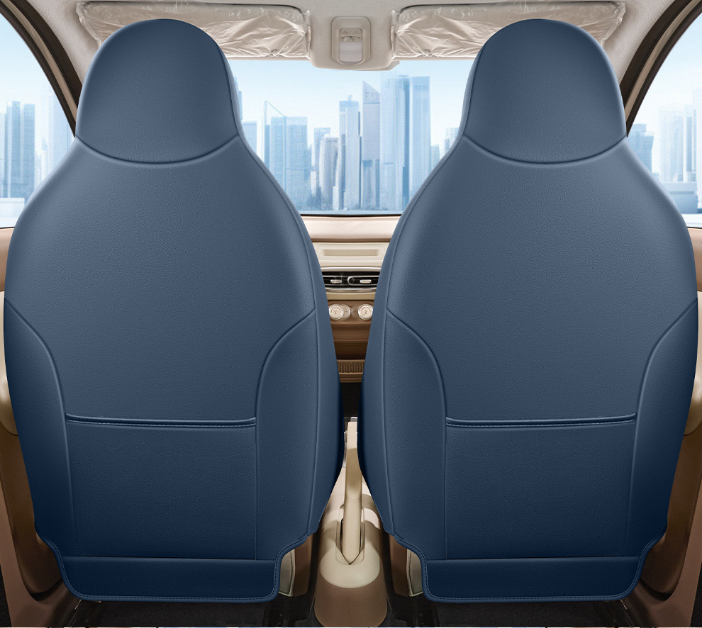 Wuling Hongguang Mini Special Seat Covers, 25 Models Four-Door Version Seat Covers, Full Surround Four-Season Seat Cushion Covers, Leather and Linen