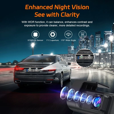 Driving recorder | recording, GPS parking monitoring