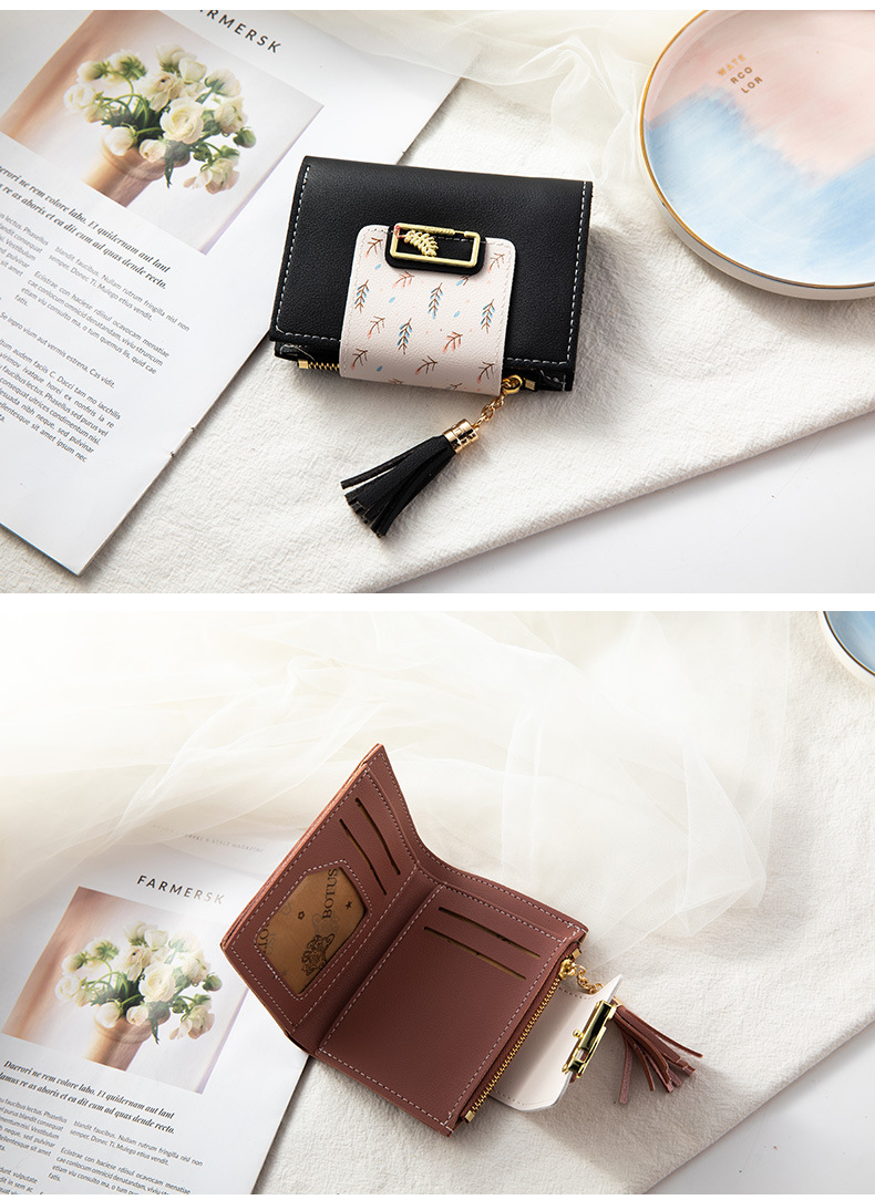 Women's Flower Pu Leather Zipper Buckle Wallets display picture 1