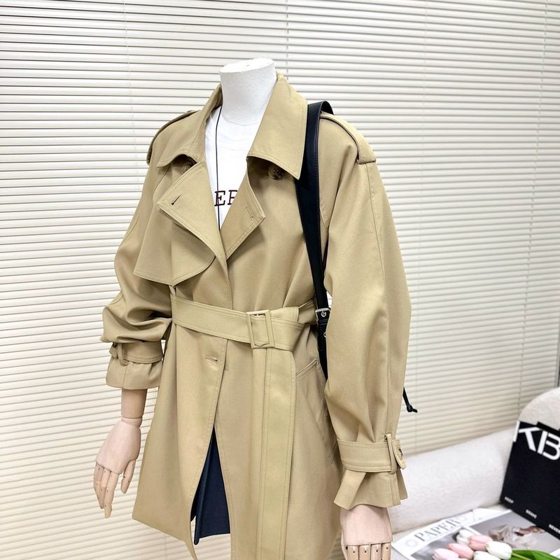 小个子卡其色风衣外套女2025年春秋新款设计感超好看宽松休闲上衣|undefined