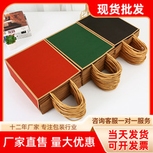 圣诞礼物牛皮纸袋定制 服装购物礼品袋子甜品奶茶手提打包袋