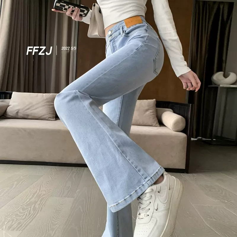 봄, 가을 스타일] 하늘색 9점 더블버튼 권장키는 157cm 이하입니다.