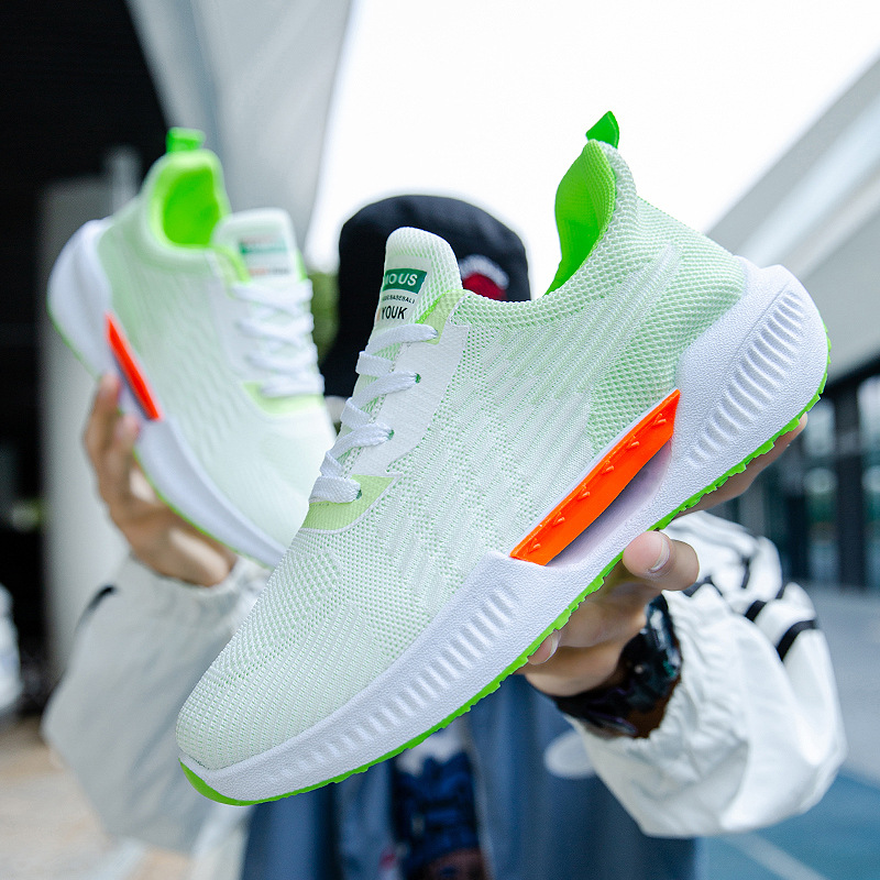 Scarpe da tennis da uomo Sneakers Tessuto Mesh Calzature da ginnastica comode e versatili_voghion.com