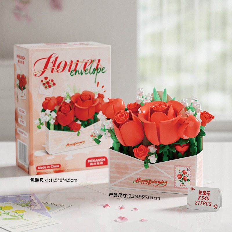 K540 Correspondance Florale - Rose