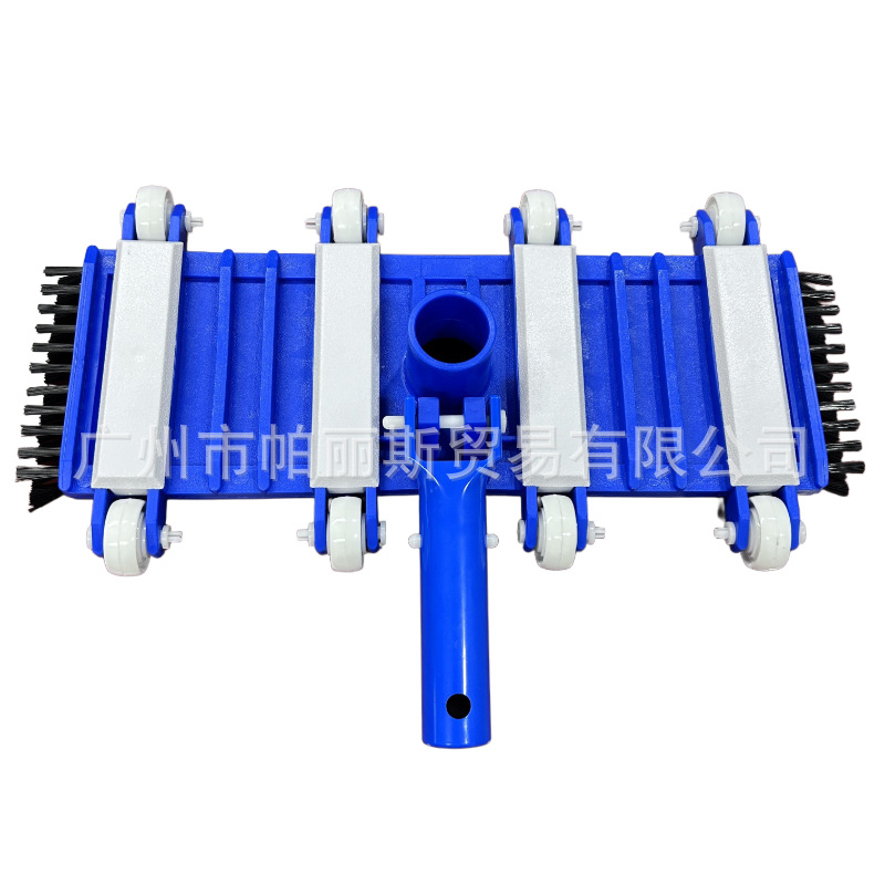 厂家直供 游泳池清洁工具配件吸池头 泳池吸污头14寸底边刷吸污头