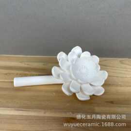 跨境热销陶瓷吸香花手捏花吸香花扩香枝干无火香薰精油熏香装饰品