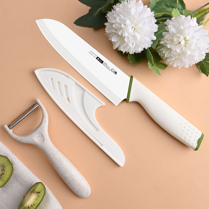 Cuchillo de frutas cuchillo de acero inoxidable cuchillo de piel doméstico cuchillo de cocina cuchillo de camping cuchillo portátil cortador de melón