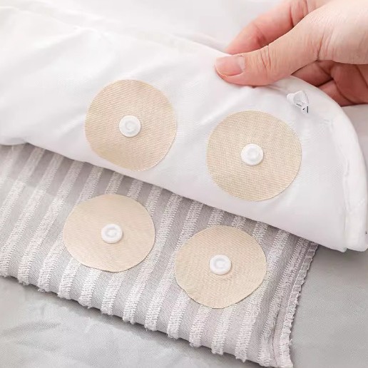 Quilt Fastener Non-Slip Floor Mat Sofa Cushion Lightweight down Quilt Needle-Free Safety Snap Fastener