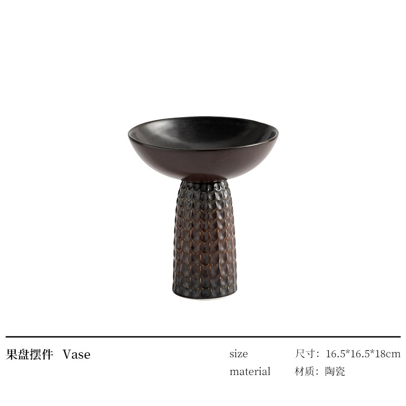 職人十三宋代美的モデルルームセラミック装飾品高級茶室玄関侘び寂びスタイルティーテーブルマッチング|undefined