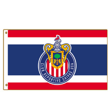 亚马逊货源芝华士足球俱乐部Chivas USA旗子CA俱乐部旗子比赛旗帜