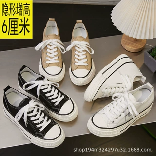 内增高帆布鞋女2026新款26821