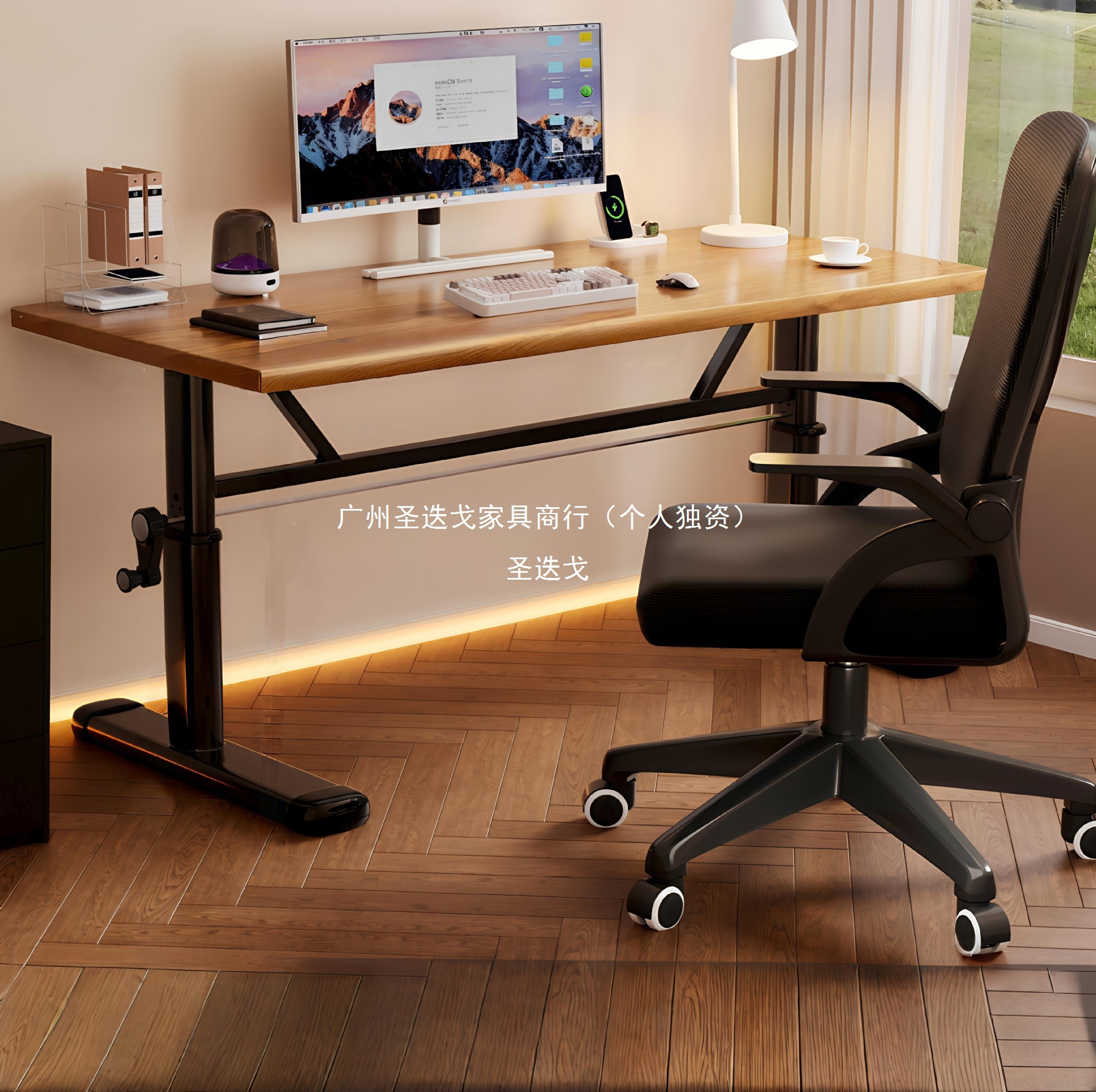 Lift Computer Desk Desktop Bedroom Home Desk Student Study Desk E-Sports Desk Office Desk Workbench